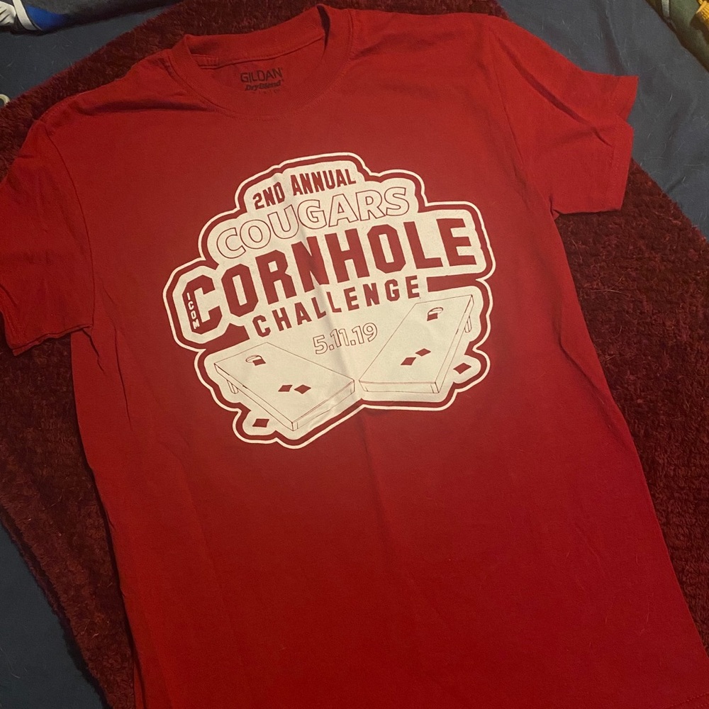 Cornhole tournament t-shirt